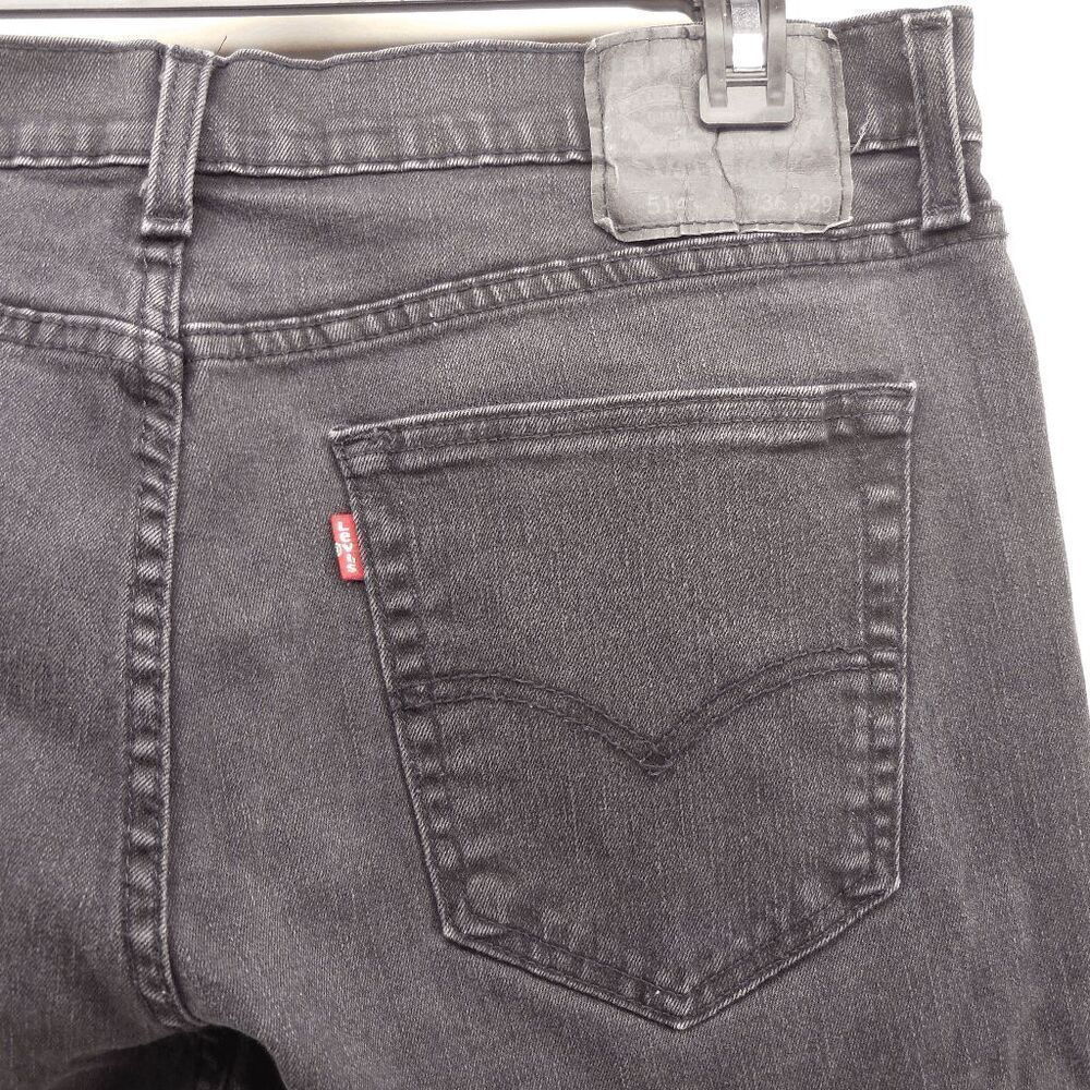 Levis 514 Straight Leg Perfect Fit 36W 23L Capris Altered Lengths Mens‎ Jeans